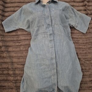 Madewell Blue Denim Dress